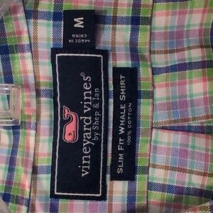 Vineyard Vines Slim Fit Whale Shirt, Men's Medium